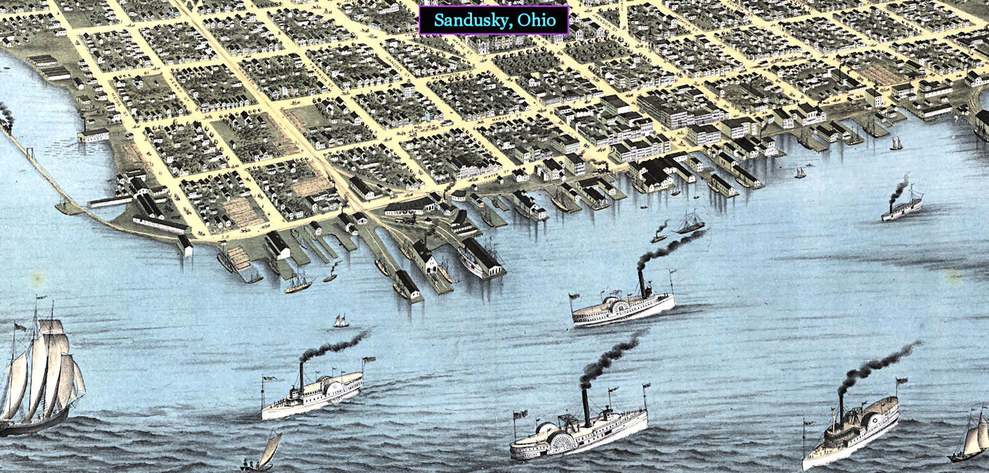 Sandusky, Ohio, 1870